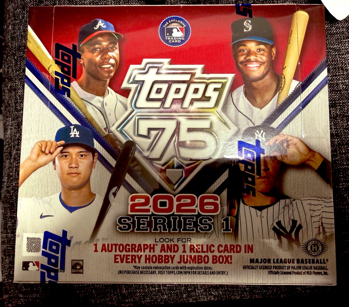 店長さん（@BROTHERS_KAZU）のところで2026 Series 1 - Topps Baseball