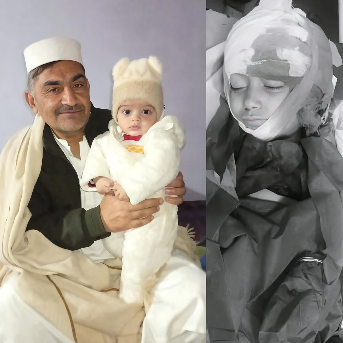 A Pakistani police constable and his son were martyred by Talibans' backed TTP terrorists in Khyber district of Pakistan sharing border with Afghanistan.
<a href="/AbujomaaGaza/">Motasem A Dalloul</a> <a href="/doamuslims/">DOAM</a> <a href="/muslimdaily_/">Muslim Daily</a> will you post about it ? What about Ramadan now? Aren't Pakistanis Muslims?