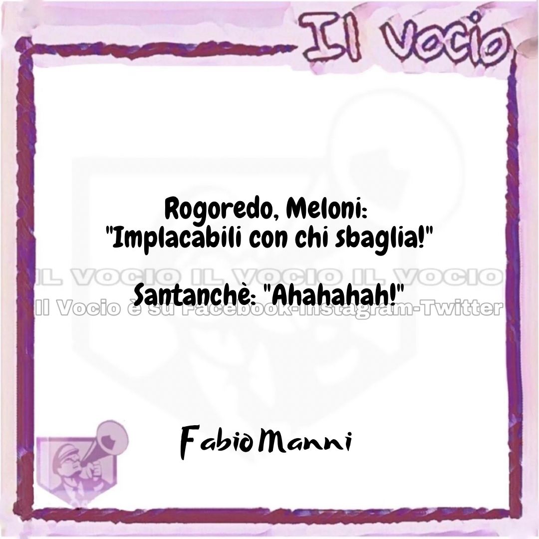 ilvocio's tweet photo. #fabiomanni #ilvocio #Rogoredo #Meloni #implacabili #Santanché #governodellavergogn #26febbraio https://t.co/UBjOKrT0RC