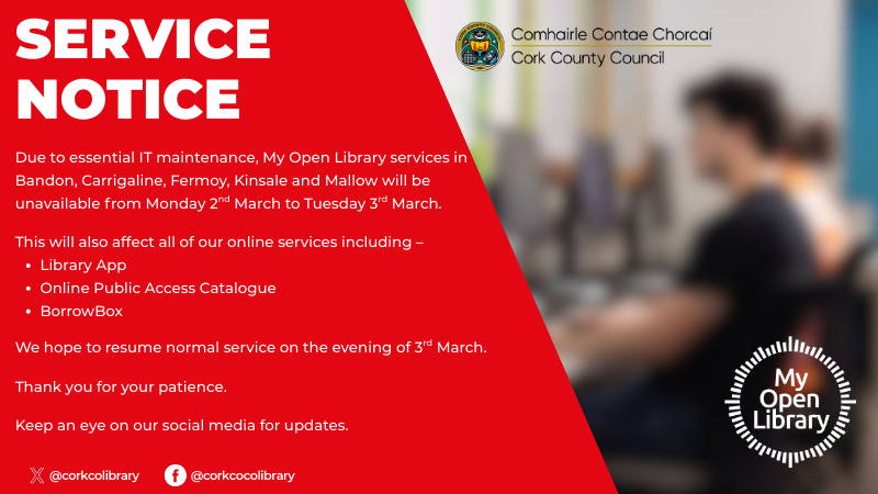 Cork County Council Library & Arts Service tweet media