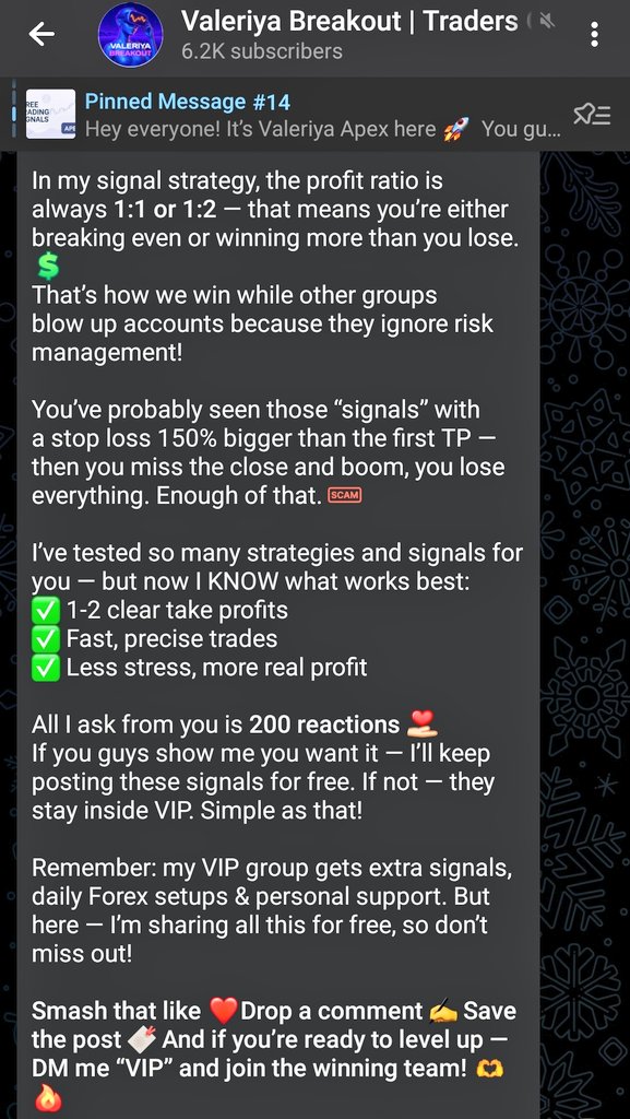 Y'll scammers on this app will be expose. <a href="/ValeriyBreakout/">Valeriya</a>  your victims dey my DM like this.

Who nor need vip sales dey advertise am like gala.

Most of these traders are scammers beware