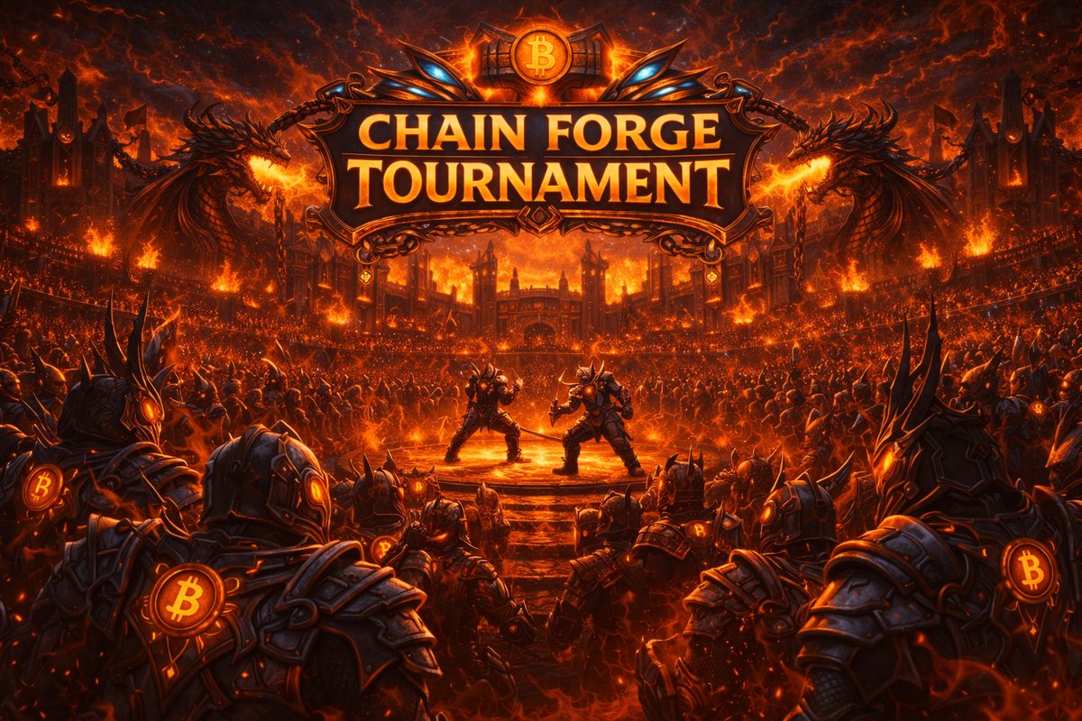 ChainforgeRPG's tweet photo. The arena is filling.Claws are rising, the flames are lit, and the Forge is almost ready to open. Soon we will officially launch the ChainForge Tournament with a serious prize pool behind it. 

Already 600,000 $FORGE has been burned, tightening supply as competition heats up. 

Expect full details and registration to go live at the end of this https://t.co/rbg7VhRLLq the same time, we’re preparing a limited @creatorbid collection drop forged for those who want more than just participation. This is not just a tournament. It’s the beginning of something bigger. 🔥🦞