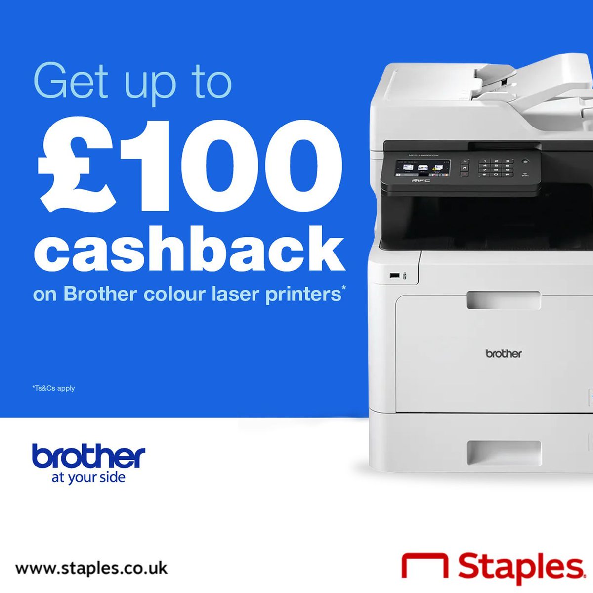 Staples UK tweet media