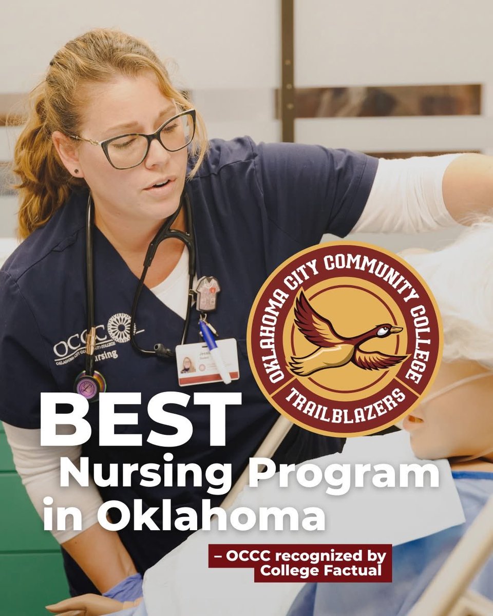 Oklahoma City Community College is consistently ranked among the best &amp; most affordable colleges in Okla. <a href="/OTripleC/">Oklahoma City Community College</a> 
Look through to explore some of our top-ranked programs that are preparing students for real careers without the overwhelming debt.

💻 occc.edu