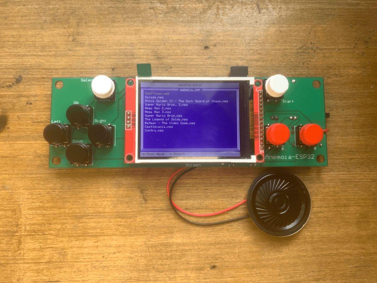 HQ_NextPCB's tweet photo. Check out the Anemoia-ESP32 by Shim Manaloto, a fully-realized handheld NES console built for under $15. 🤯

This project is a masterclass in hardware-software integration: 
✅ Native 60FPS emulation + Save states 
✅ Custom PCB design via Altium 
✅ SD-to-RAM loading (No PSRAM needed!) 
✅ Sleek Fusion 360-designed enclosure

At NextPCB, we are proud to have sponsored the high-quality PCBs that power this beast. Seeing our boards bring such polished, professional-grade engineering to life is why we do what we do! 🛠️✨

The best part? It’s going Open Source soon. Get ready to build your own!

🔗 Check out the Github: https://t.co/Hnu1E6sYIi