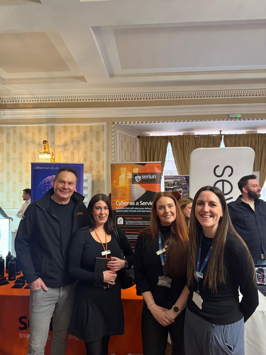 Seriun's tweet photo. We were at the Greater Manchester Chamber Of Commerce mini expo yesterday at Manchester Hall, giving away our much sought after merch - courtesy of Merch Network UK!

We were in good company with fellow exhibitors and had some really great conversations. https://t.co/j322TmcmWc
