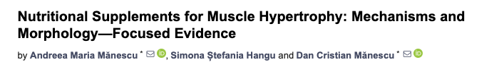 SaulNutri's tweet photo. ¿La creatina realmente “construye músculo”?
¿La proteína deja de funcionar a partir de cierta dosis?
¿El HMB sirve o es marketing?

Nueva revisión (46 ensayos con US/MRI) pone orden🧵👇 https://t.co/aPWtvNkz7D