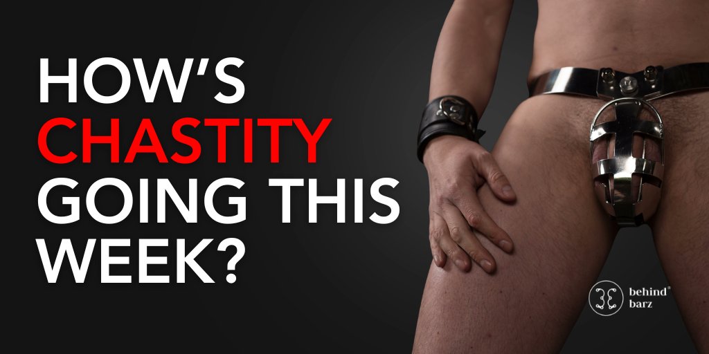 How’s chastity going this week? 🔒

Smooth sailing or testing your patience a little? 👀

Drop a check-in below.