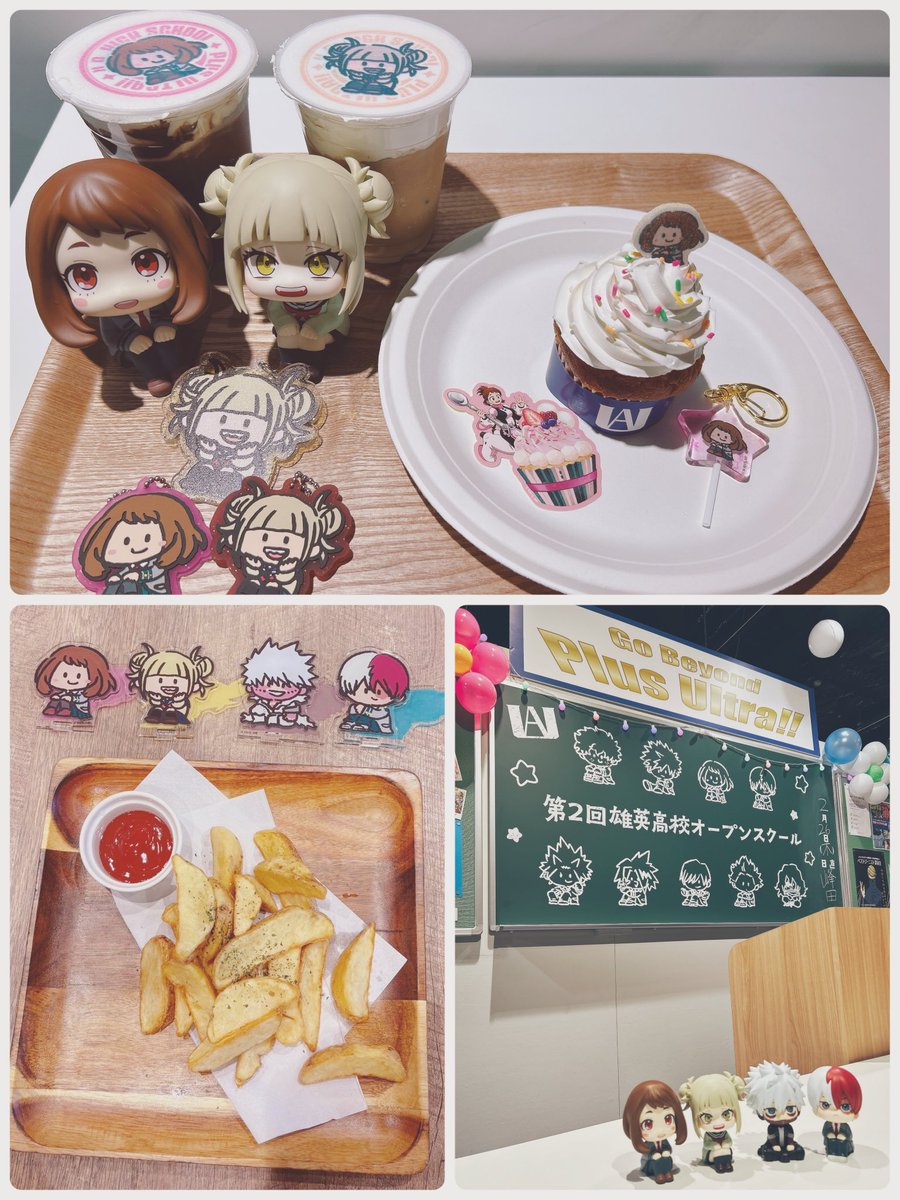 初めましてのやのちゃんと推し活🫶
念願のやのちゃんの荼毘くん焦凍くんドール、るかっぷとお会いできました🤭💕
同じヴィラン連合好き仲間🤝✨
ヒロアカについて熱く語りました🥹

一瞬で時間過ぎていった🫠
ご一緒してくれてありがとう🙏💕