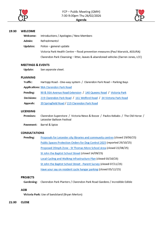 Friends of Clarendon Park tweet media