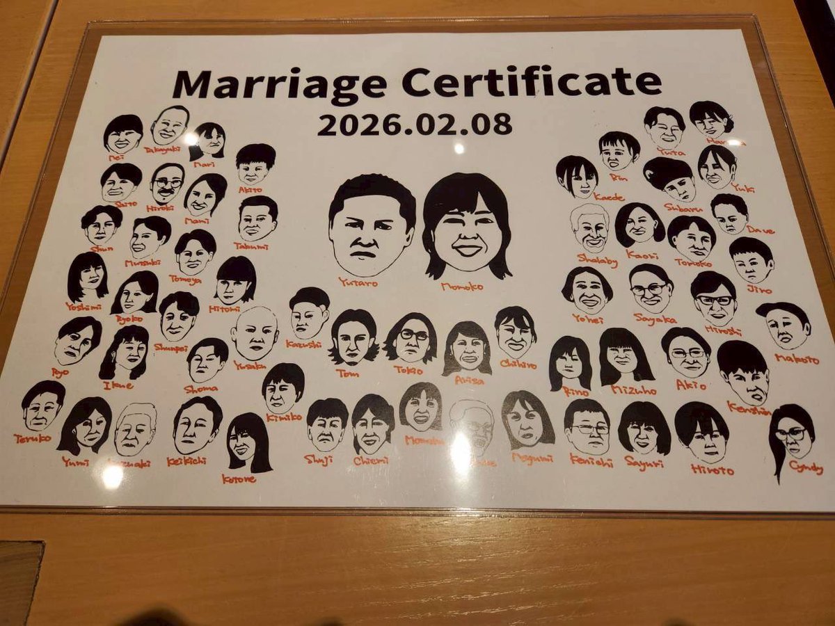 先日の兄の結婚式では友達がこんな素敵なお仕事をされてたので、大阪に