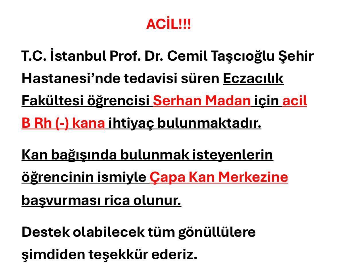 taylenasdaisy's tweet photo. @halktvcomtr bıcaklanan arkadasımız ameliyata alındı, çok acil kan bagısına ihtiyacımız var lütfen yayalım‼️‼️ #okuldaguvendedegiliz https://t.co/rYLbeRrRmv