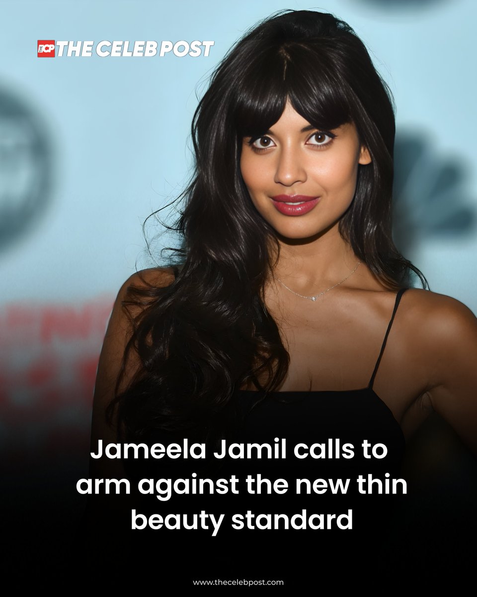 thecelebpost's tweet image. Activist Jameela Jamil warns of 'scarily thin' return to dangerous beauty norms.

Read more : thecelebpost.com/news/78584

#JameelaJamil #GoodPlace #BodyPositivity #MentalHealth #WomenEmpowerment #thecelebpost