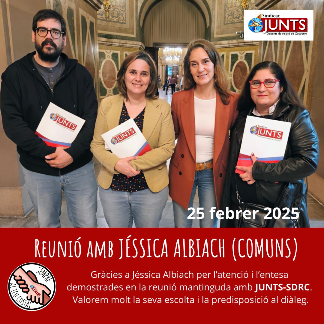 JUNTS DOCENTS DE RELIGIÓ tweet media