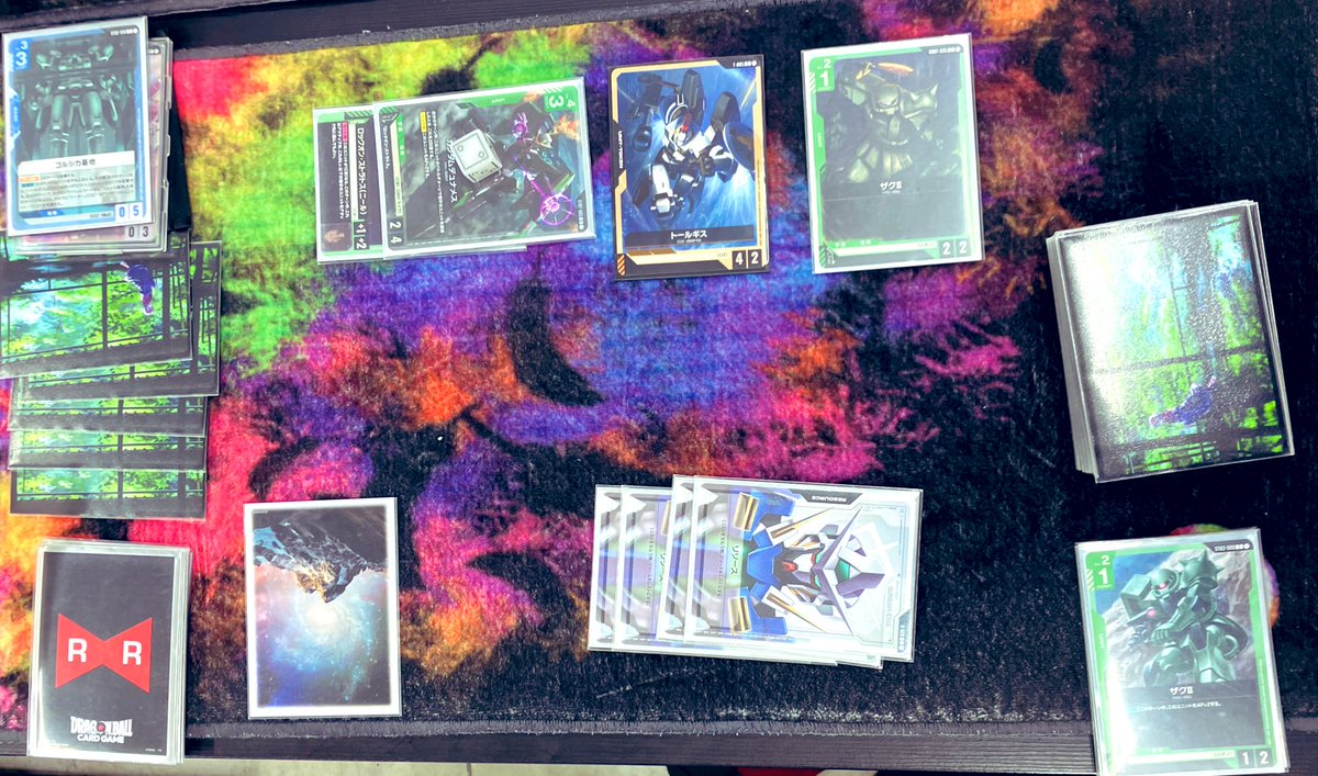 本日開催の #ガンダムカード ショップバトルの結果報告です‼️ 優勝