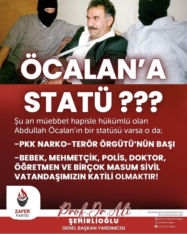 Genel Başkan yardımcımız Sayın Profesör Dr. Ali ŞEHİRLİOĞLU’nun verdiği statülere ilave olarak bir statü daha var?
