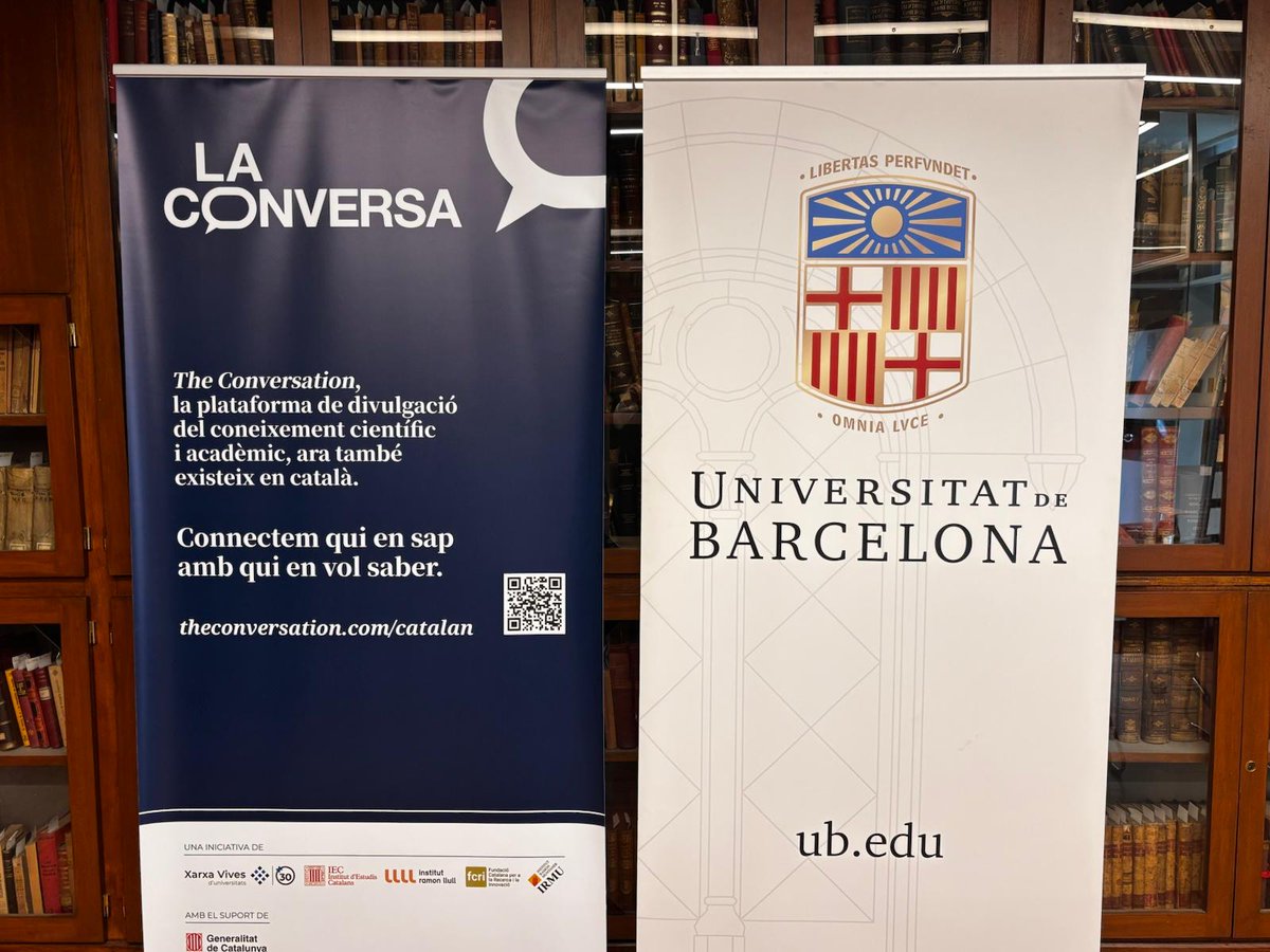La Conversa (The Conversation en català) tweet media