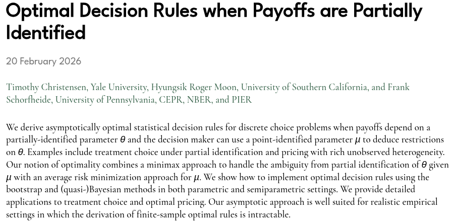 The Review of Economic Studies tweet media