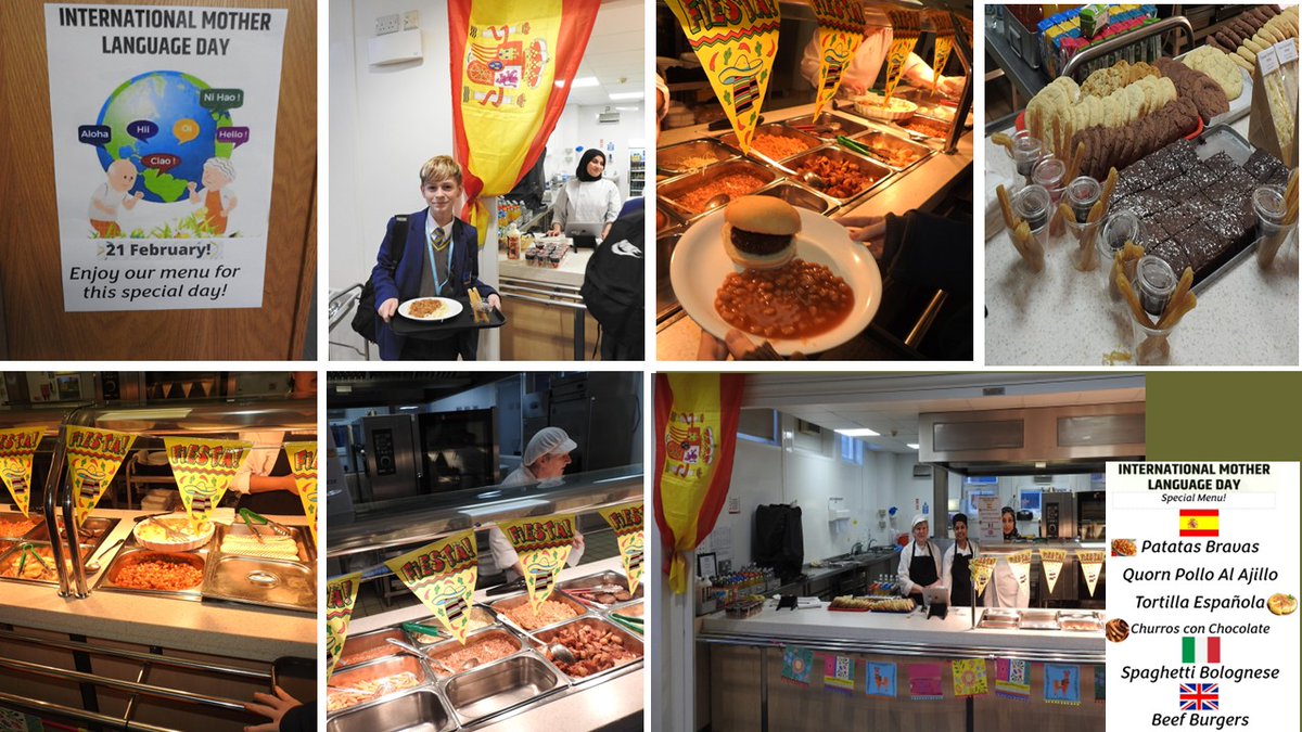 Celebrating International Mother Language Day at Moor Park!

A huge thank‑you to our amazing canteen team for bringing languages and cultures to life through food.