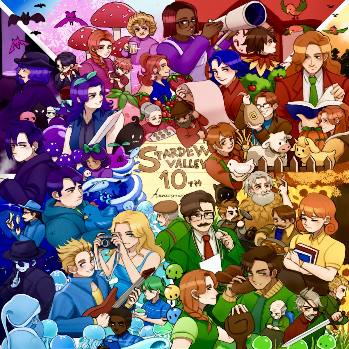 💛💚10 YEARS💚💛

#StardewValley #sdv #StardewValleyfanart