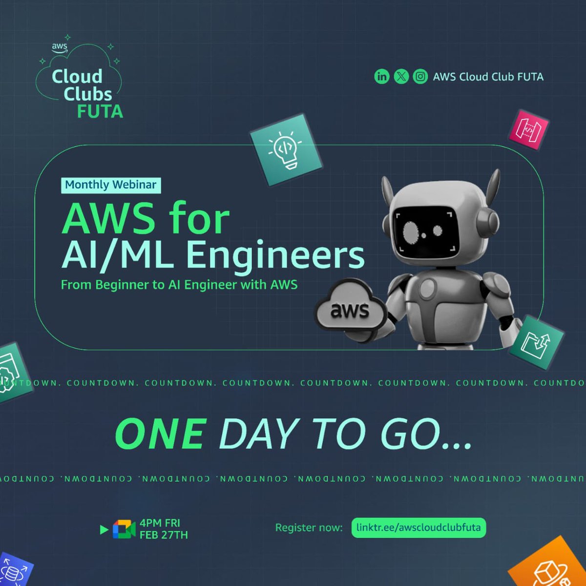 AWS Cloud Club FUTA tweet media