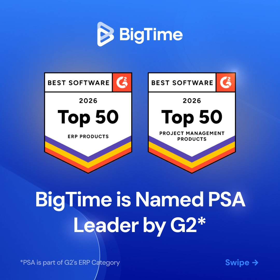 BigTime Software tweet media