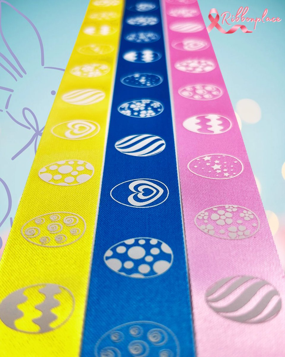 RibbonPlaceSA's tweet photo. From soft pasels to playful patterns, our ribbons are perfect for wrapping, crafting, and celebrating the season in style. Make every bow feel like a little moment of joy this Easter. 🎀🐇

#easter #bow #satin #ribbon https://t.co/hyKdWkIXwo