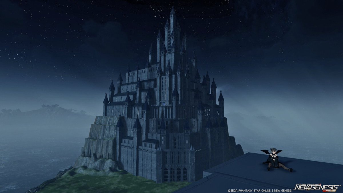 チームスペースで城を作ってみた。
夜に撮ると雰囲気が出てくれていい感じ。
#PSO2NGS_SS #クリエイティブスペース
#PSO2NGS