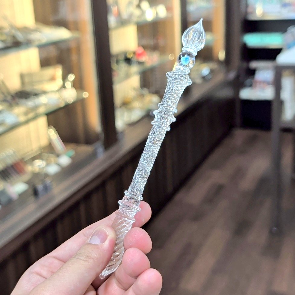 長岡店】 ガラス工房LUC様よりガラスペンを3本ご用意頂きました！本日