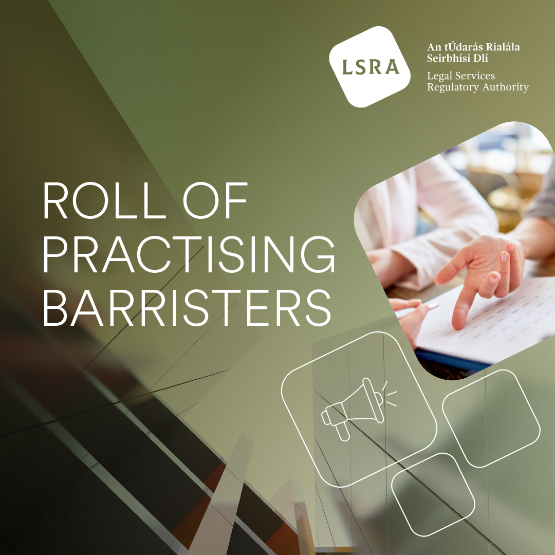 Legal Services Regulatory Authority, Ireland tweet media