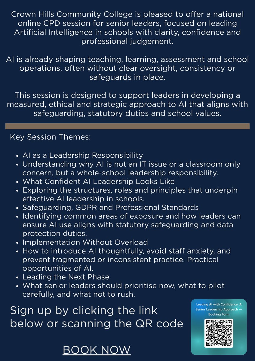 Crown Hills Community College tweet media