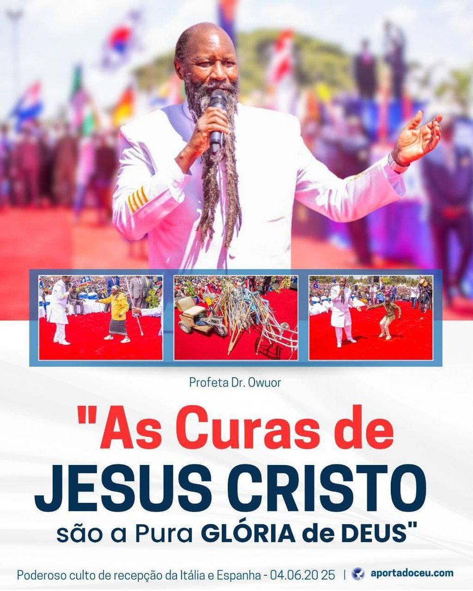 Vamos celebrar Brasil porque o tempo acabou para continuar ignorar está voz que clama no deserto Arrependam-se nações. 
#ChristJesusCuresHIV