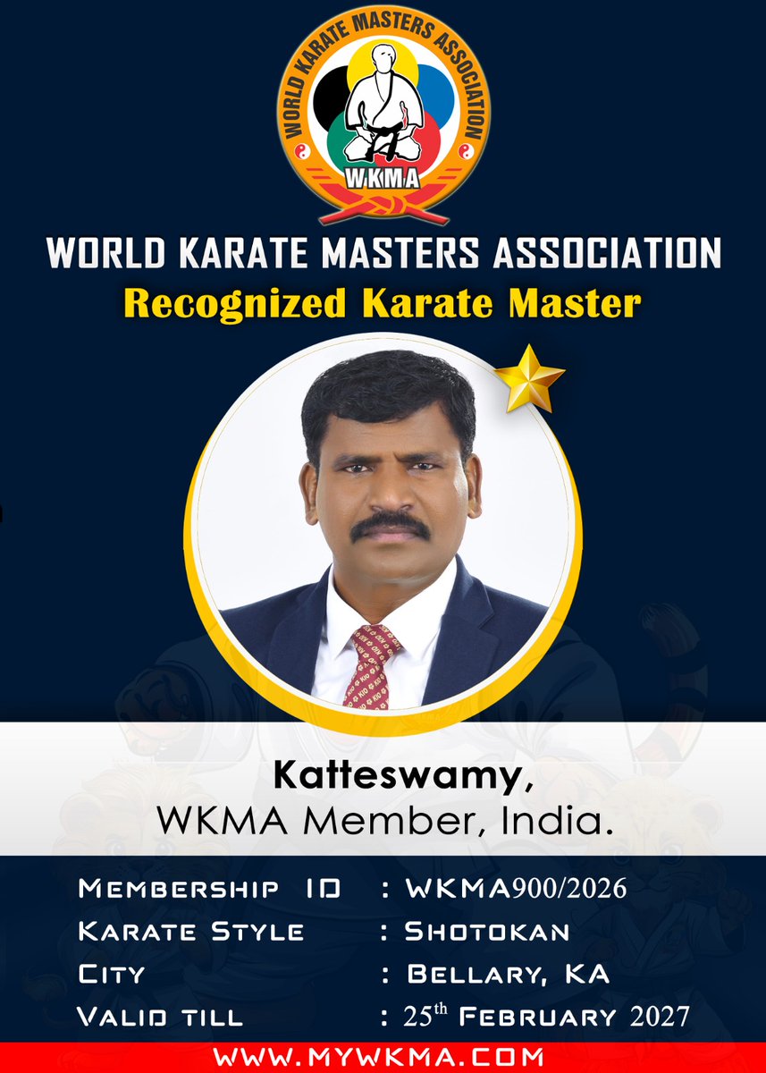 World Karate Masters Association (@masters_karate) / Posts / X