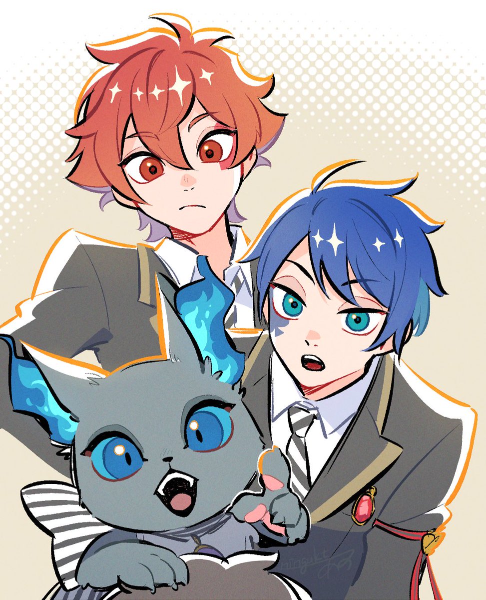 エーデュースとグリムと