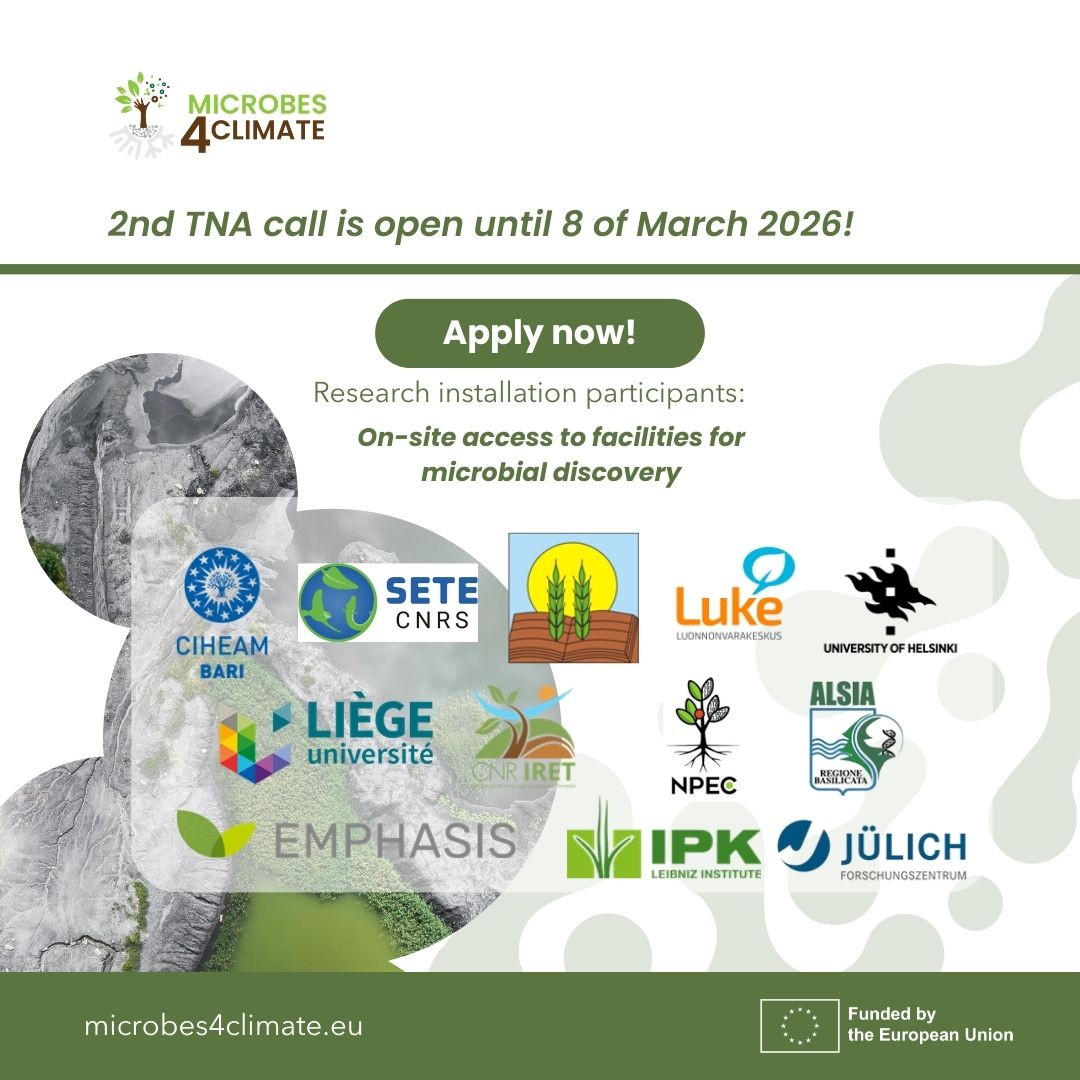 Microbes4Climate EU tweet media