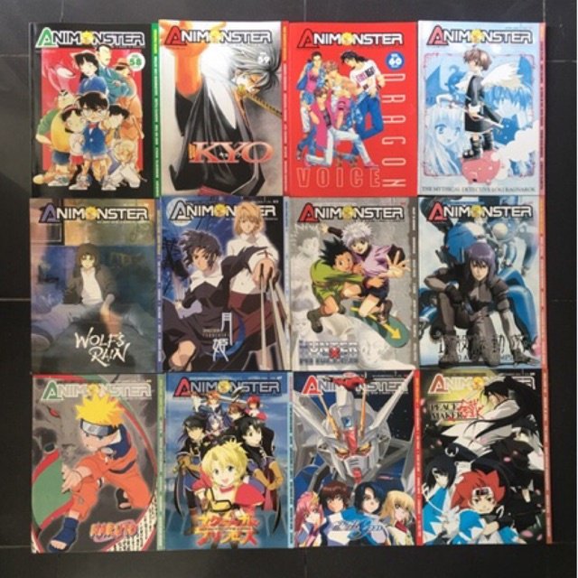 ThanaKusuma's tweet photo. > Tiba2 disodorin temen gambar majalah jadul Animonster (dari lapak toko oren kayaknya) 

> Temen: "Than, aku suka banget nonton anime yang di cover majalah pojok kiri bawah itu (gambar 1). Pernah tayang di TV lokal dulu tapi namanya aku ga tau. Kamu inget ga? "

> Me: "Oh, Tiny Snow Fairy Sugar judulnya. Dulu tayang di TV7 kalo ga salah"

> Temen: "Kalo yang ini tau ga? Dulu juga ada di TV lokal (gambar kedua, majalah yang di sebelah kanan Naruto) 

> Me: " Scrapped Princess. Aku lupa dulu tayang di channel mana. Ga sempet nonton soalnya jam tayangnya dulu ngepas waktu aku lagi kursus"

> Lanjut nanya yang lain

> Temen: "Jir, aku tau kamu wibu tua tapi ga nyangka setua ini. Padahal kita seumuran. "

Shaddap :(