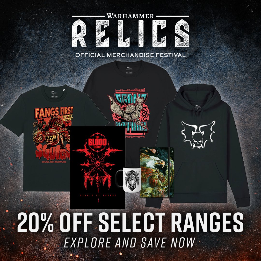 Warhammer Officially Licensed Merchandise tweet media