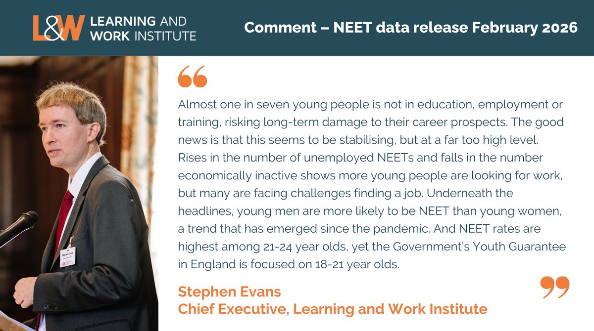 Learning and Work Institute tweet media