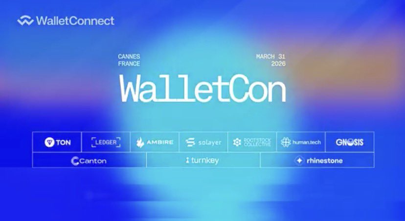 smartt_ek's tweet photo. The future of crypto payments is being discussed in one room and it’s happening in Cannes.

On March 31, @WalletConnect is hosting WalletCon in Cannes, alongside Ethereum Community Conference (EthCC).

This is not just another side event. https://t.co/OrzXDcZar0