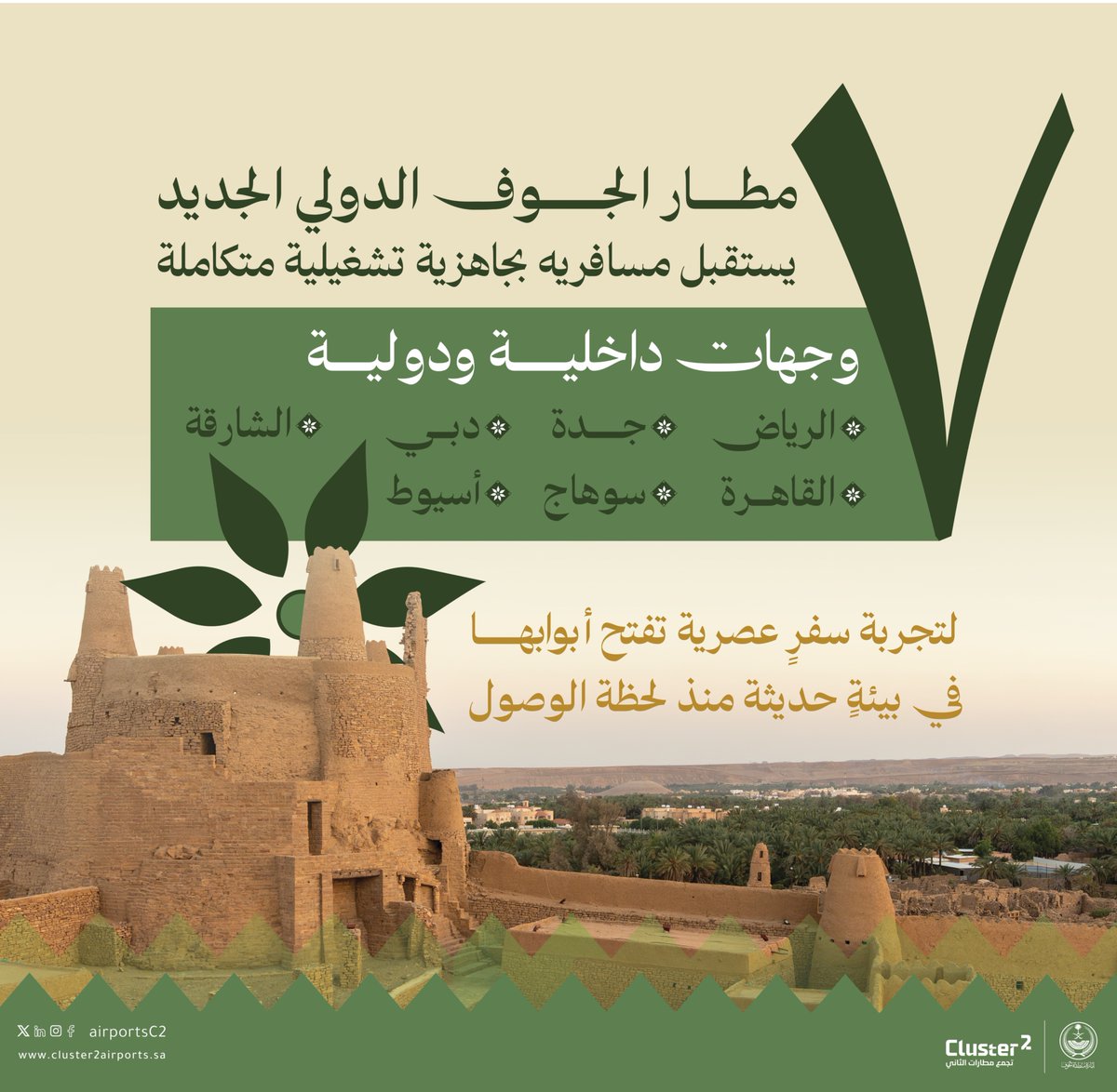 Cluster2 | تجمع مطارات الثاني tweet media