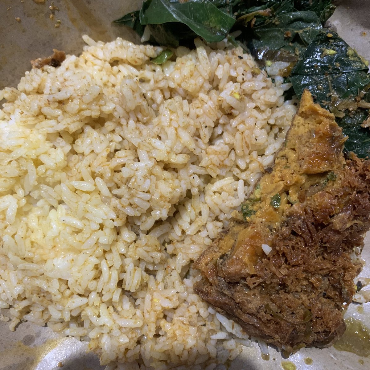 Mending nasi Padang deket rumah gweh paket 9.000 dapet porsi begini. Nasinya pulen, sayur ada, no tepung pula dadarnya

Naspad > MBG