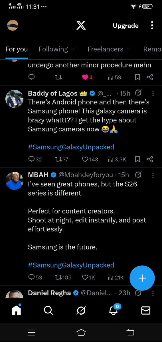 Dem don give these one's free phone again
