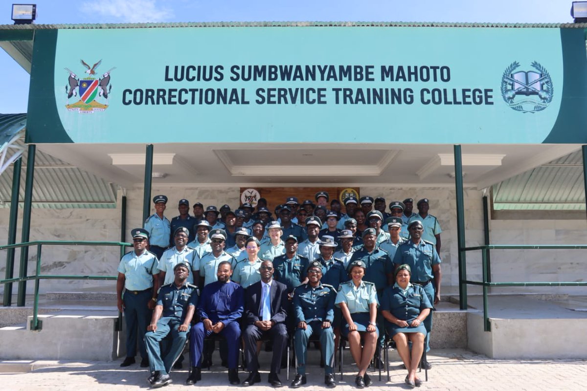 Commissioner - General, RT Hamunyela, officiated the Strategic Leadership and Management Session in Regimental Settings in Omaruru, aimed at strengthen leadership capabilities within the Service.

Professor Joseph Diescho and Obudsman Basilius Dyakugha are speakers for day one.