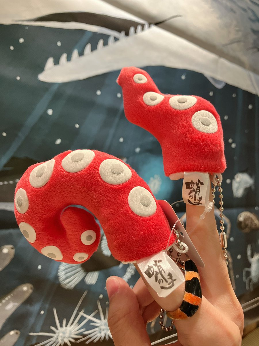 新しい水のいきものぬいぐるみたちがやってきましたよ〜🌊 誰でもタコ