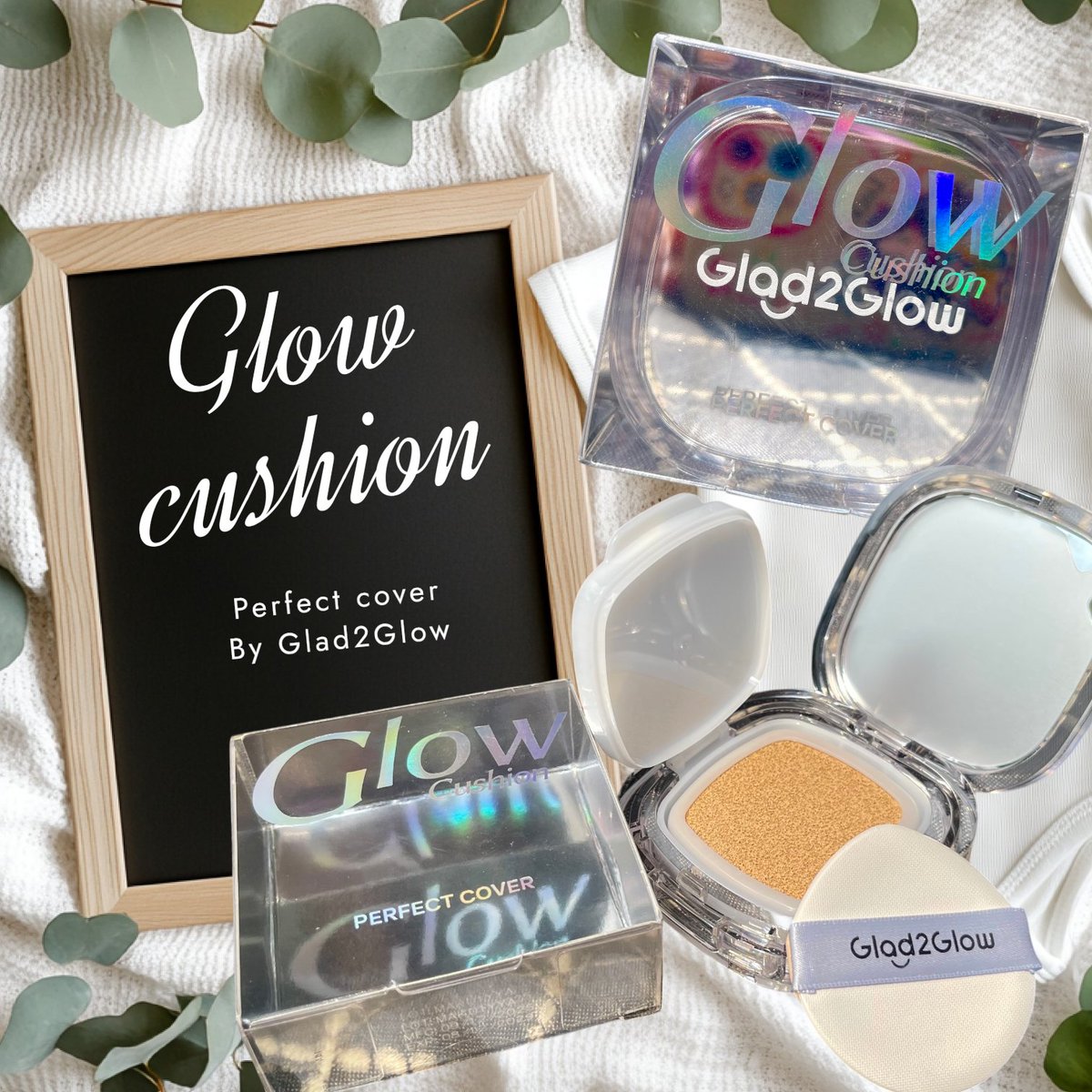 iilovemewii's tweet photo. #แนะนำ #ไอเทมใหม่ คุชชั่นกระจก🪞ตัวใหม่!! จาก #Glad2Glow PERFECT COVER GLOW CUSHION✨️ ให้ผิวโกลว์ใส เล่นแสง ปกปิดเนียน ติดทน คุมมัน ไม่เหนียว ไม่หนักหน้า ไม่หนาจนวอก พร้อมบำรุงผิวไปด้วยในตลับเดียว ให้ผิวสวยโกลว์ไปทั้งวัน แนะนำสาวๆนะจ๊ะ #Review https://t.co/06fnVzsOkq