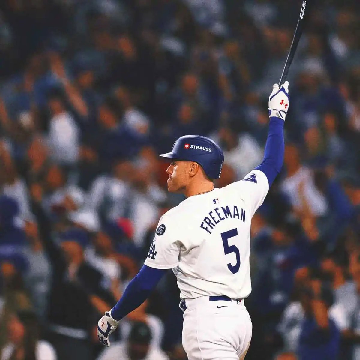 Andrew Friedman says it’s hard to imagine Freddie Freeman in anything but Dodger blue, per <a href="/dylanohernandez/">Dylan Hernández</a>.

“On the field, off the field, he’s been such a central figure in so many really big moments, and now it’s really hard to see him in a different uniform other than ours”
