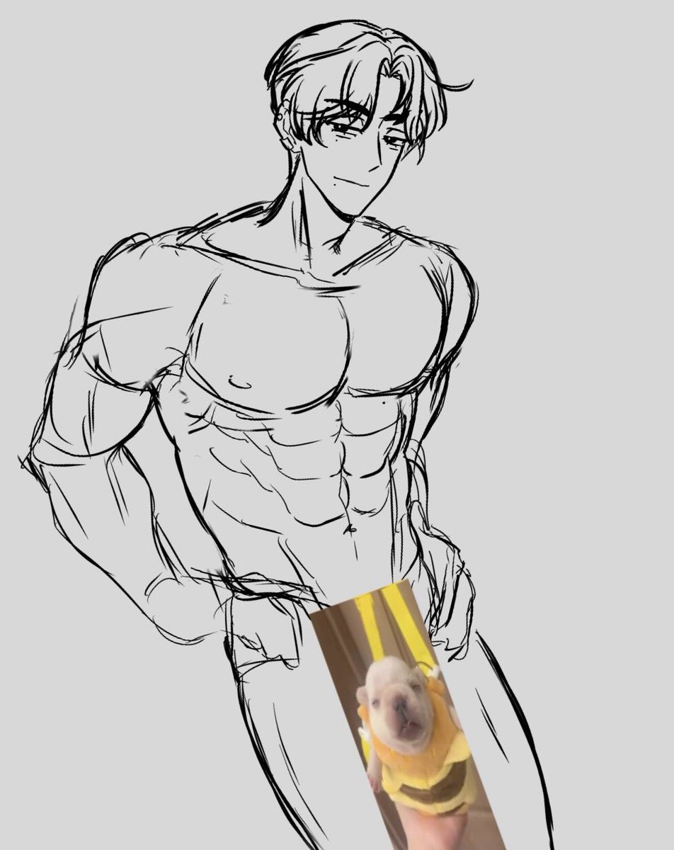 skellelawn's tweet photo. wip + doodle of Luca uhhhhh technically #CourseofTemptation #CoT vers of him https://t.co/Iobdl0K16v