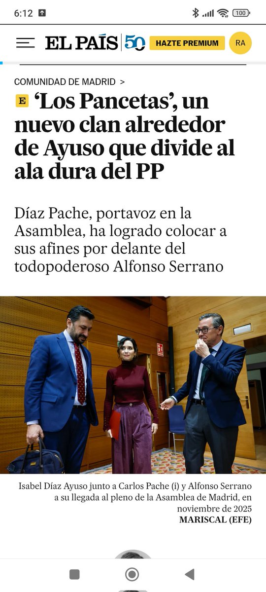 La mafia madrileña. Tras los pocholos emergen los Pancetas.