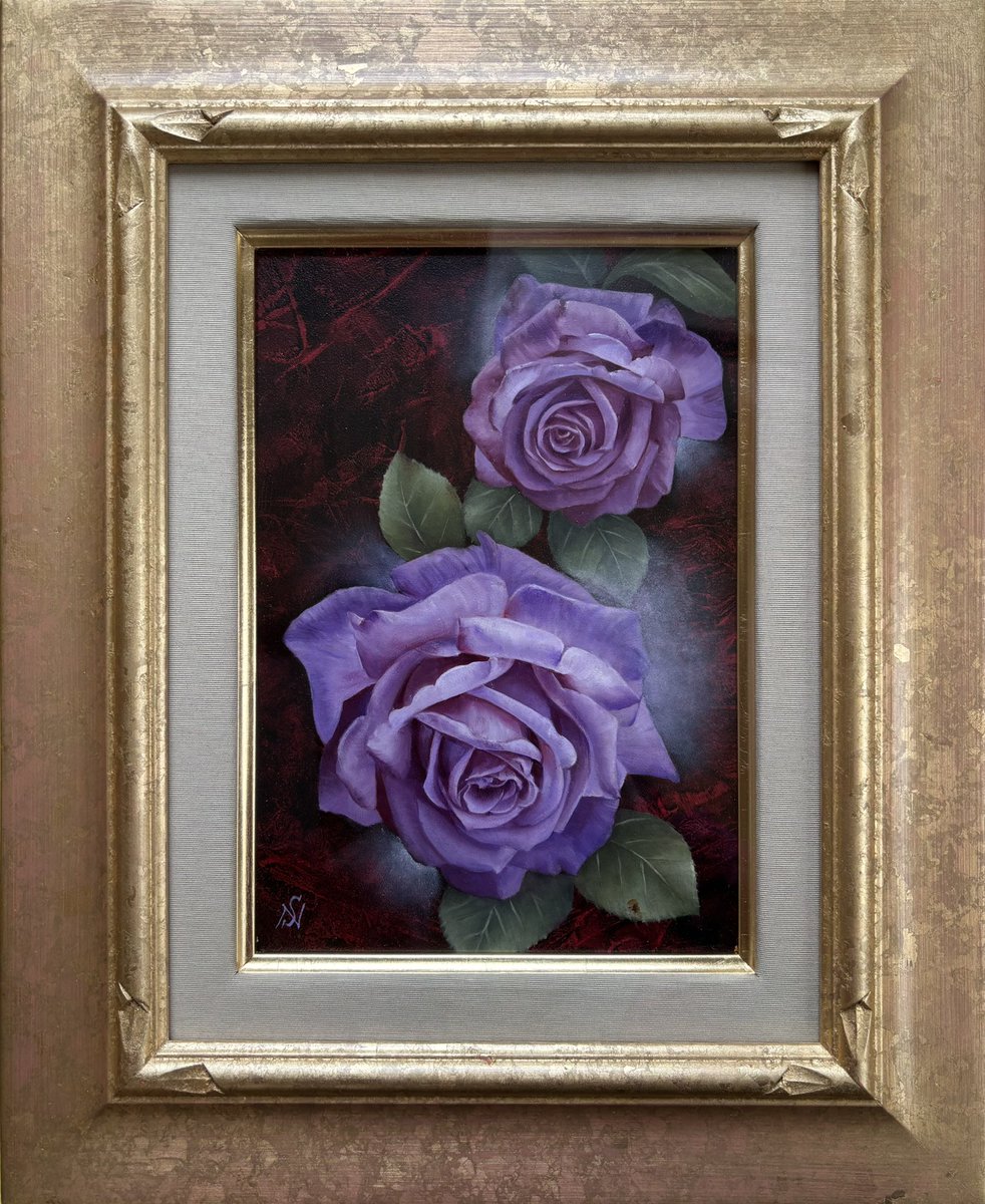 この作品は額装した方が良いと思う 抽象画とか現代アートは額装しない