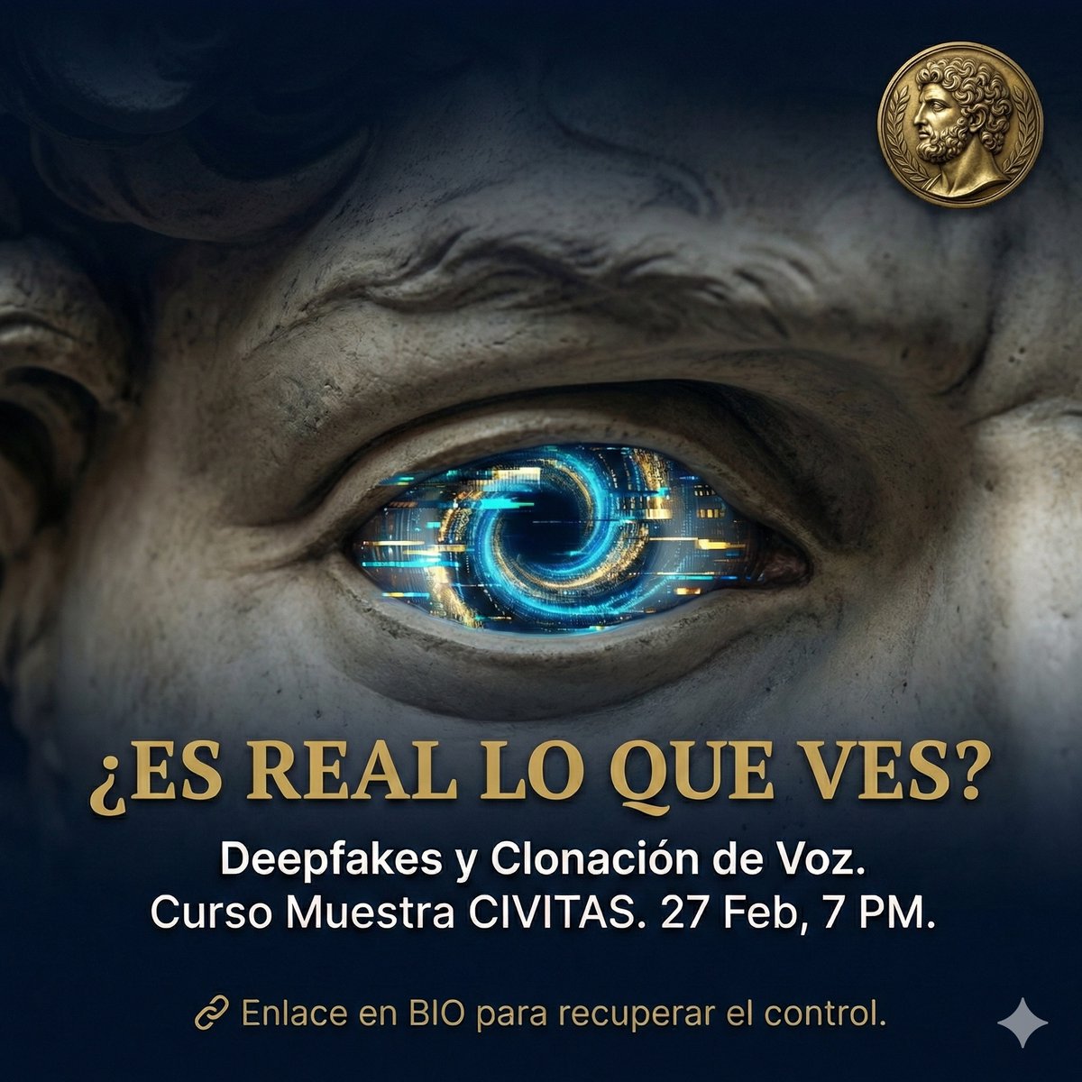 Aineas_MX's tweet photo. Únete a la sesión muestra del curso CIVITAS de Aineas Consulting. Aprenderás a detectar las grietas en la ilusión digital antes de que sea demasiado tarde.

Tema: Deepfakes y Clonación de Voz.
Viernes 27 de Febrero, 7:00 PM. 

Registro: https://t.co/dtG5oLL138 
#Ciberseguridad https://t.co/LaOZBwqGhW